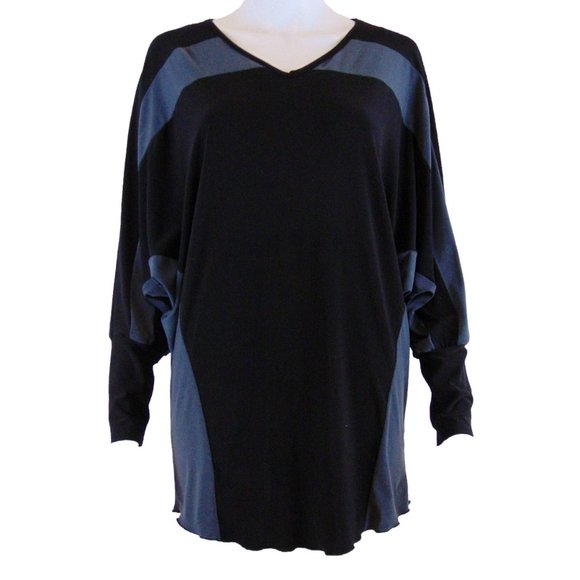 ROBIN Artizan Signature Gray - Black Tunic - Picture 1 of 5